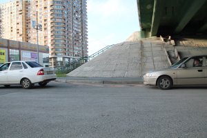 буксировка легкового автомобиля на гибкой сцепке