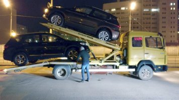 Четвертый эвакуатор-автовоз для двух автомобилей - RaceExpress, Тюмень